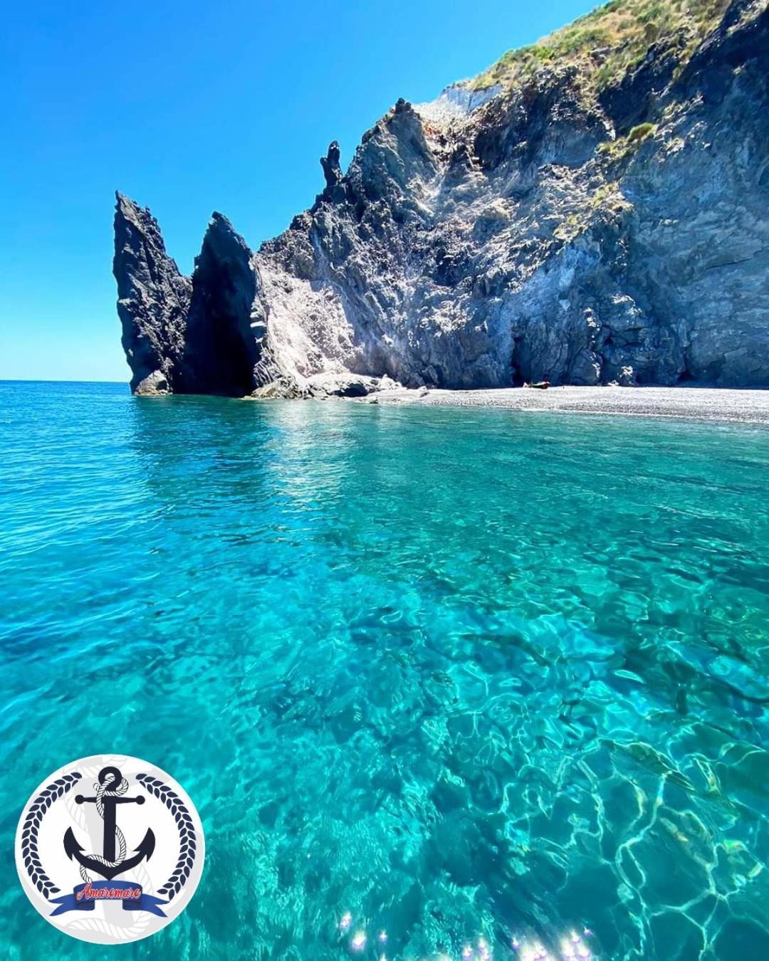 "Appartamento Del Mare Gliaca" Con Vista Isole Eolie,Ampia Terrazza,Wifi E Parcheggio Privato Gratuito Piraino Exterior foto